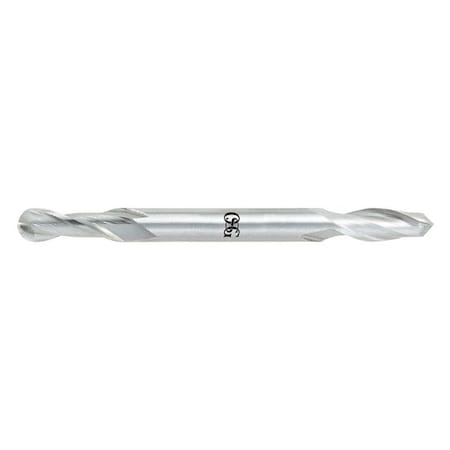 Osg HSS End Mill, 5/32in.dia., 7/16in.Cut L 5717800