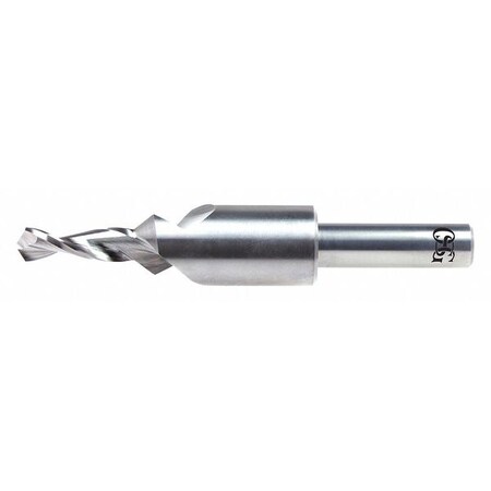 Osg Single End Drill/Countersink, 1/4 in. 710-2516