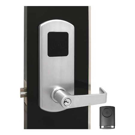 Townsteel Classroom Lock, Stin Chrome, Gala Lever FCE-4020-RFID-IC-G-626