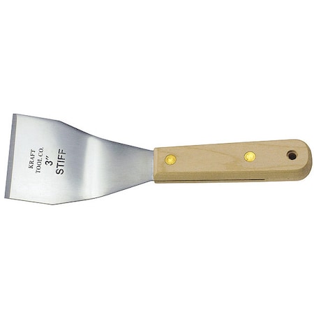 Kraft Tool Scraper, Stiff, 3", SS DW035