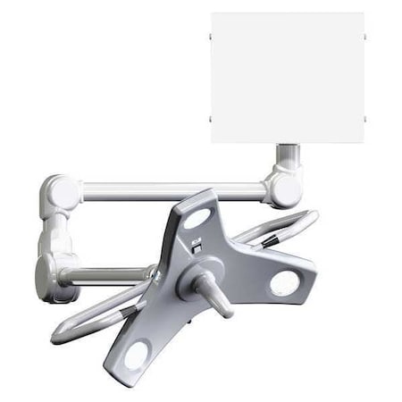 Burton LED Exam Light, Wall, 42W, 37-1/2in. Arm L OPLEDW
