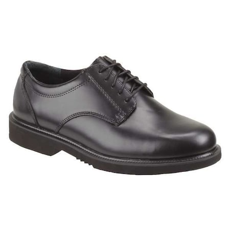 Thorogood Shoes Unisex Oxford Shoe, Leather Upper, Rubber Outsole, Black, Size 10 1/2 W 834-6041