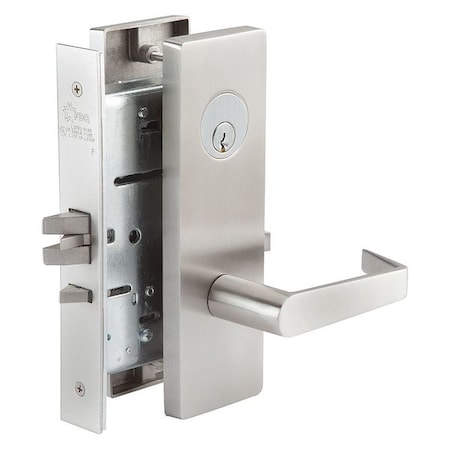 Pdq Electric Mortise Lock MR Escutcheon, Ser. MR, Grd. 1, Storeroom MR199APJEW630RHDSCC