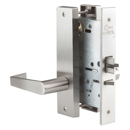 Mortise Lockset, Lever, MR, MR Escutcheon, Privacy, Mech.