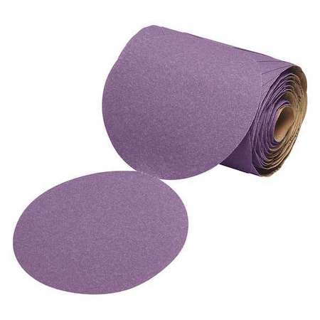 3M Cubitron Disc Film, N/Holes, 5 in.dia., 80 Grit,  7100045901