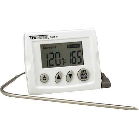 Taylor Digital Thermometer, 4" L 3518N