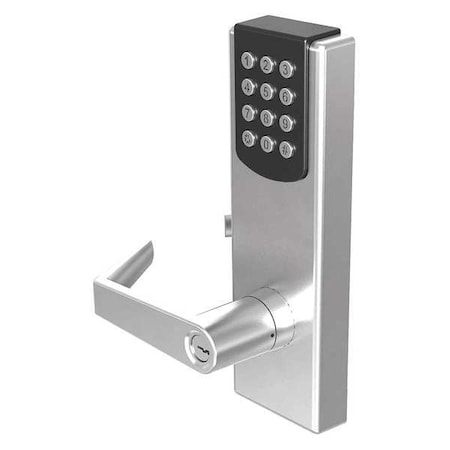 Zoro Select Keyless Lock, Electronic, Zinc, 8-3/4 in.H. EGTKBPHL626234ASASCC