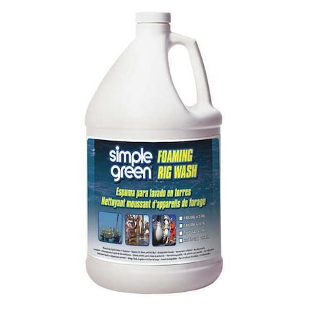 Simple Green Rig Wash, Truck and Trailer Wash, 1 gal, Butyl-Free 0100000103005