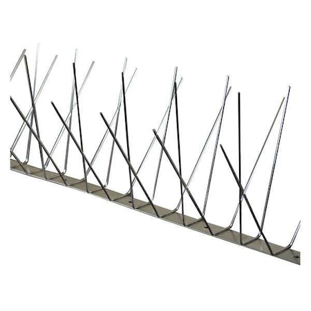 Bird Barrier Bird Repellent Spikes, Dura-Spike, 51 ft., Weight: 9.6 lb BP-S4250