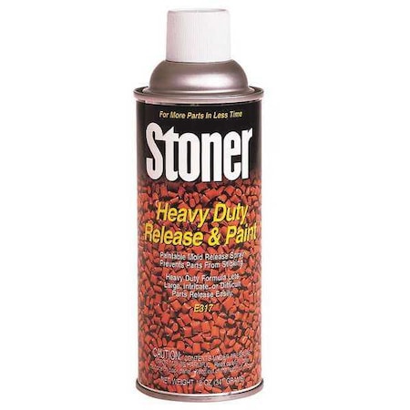 Stoner Heavy Duty Release and Paint, 12 oz, Aerosol E317