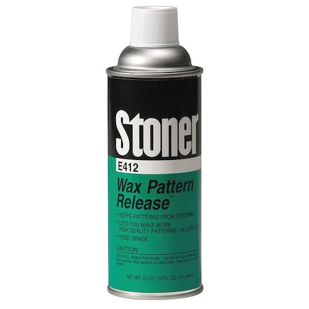 Stoner Wax Pattern Release, 12 oz , Aerosol E412