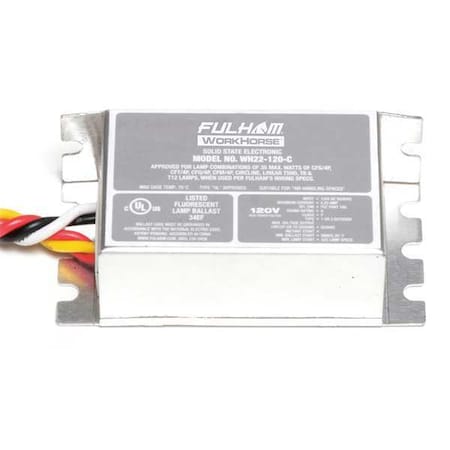 Fulham 5 to 35 Watts, 1 or 2 Lamps, Electronic Ballast WH22-120-C