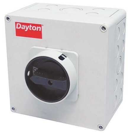 Hoffman Nonfusible, Enclosed Single Throw Disconnect Switch, General Duty, 600V AC, 3PST, NEMA 12, 3R VS-DS60BGK