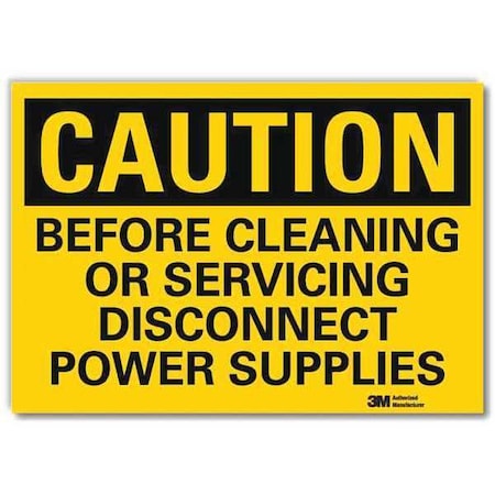 Lyle Safety Sign, 5 in H, 7 in Width, Reflective Sheeting, Horizontal Rectangle, English, U4-1081-RD_7X5 U4-1081-RD_7X5