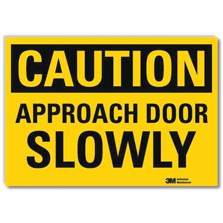 Lyle Safety Sign, 10 in Height, 14 in Width, Reflective Sheeting, Horizontal Rectangle, English U4-1053-RD_14X10