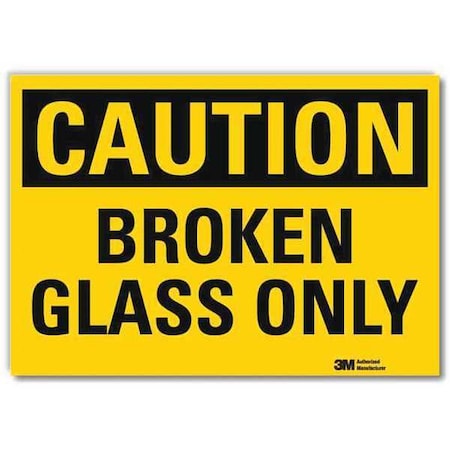 Lyle Safety Sign, 7 in Height, 10 in W, Reflective Sheeting, Vertical Rectangle, English, U4-1095-RD_10X7 U4-1095-RD_10X7