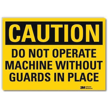 Lyle Safety Sign, 10 in H, 14 in W, Reflective Sheeting, Horizontal Rectangle, English, U4-1187-RD_14X10 U4-1187-RD_14X10