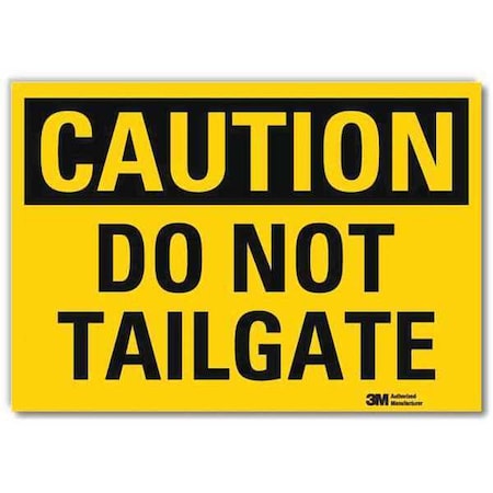 Lyle Reflective Traffic Safety Label, 7 in H, 10 in W, Plastic, Vertical Rectangle, U4-1205-RD_10X7 U4-1205-RD_10X7