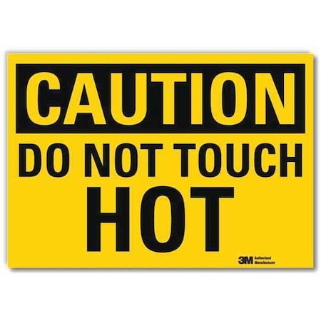 Lyle Safety Sign, 5 in H, 7 in Width, Reflective Sheeting, Horizontal Rectangle, English, U4-1207-RD_7X5 U4-1207-RD_7X5