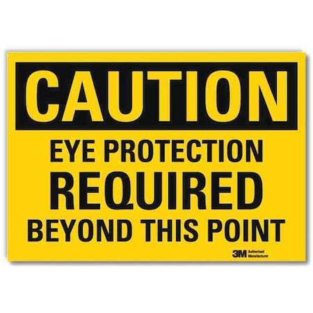 Lyle Safety Sign, 5 in Height, 7 in Width, Reflective Sheeting, Horizontal Rectangle, English U4-1286-RD_7X5