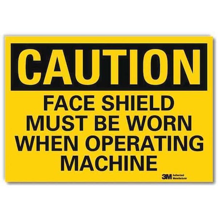 Lyle Safety Sign, 10 in Height, 14 in Width, Reflective Sheeting, Horizontal Rectangle, English U4-1297-RD_14X10