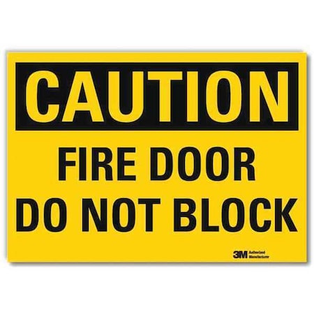 Lyle Safety Sign, 10x14in, Reflective Sheeting U4-1305-RD_14X10