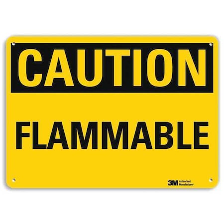 Lyle Caution Sign, 7 in H, 10 in W, Vertical Rectangle, English, U4-1310-RA_10X7 U4-1310-RA_10X7