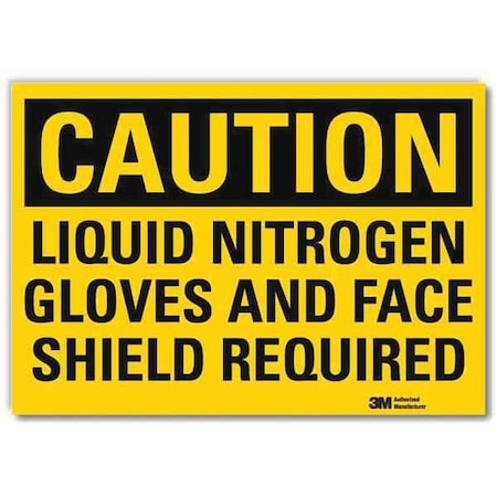 Lyle Safety Sign, Load Capacity, 5in.H U4-1489-RD_7X5
