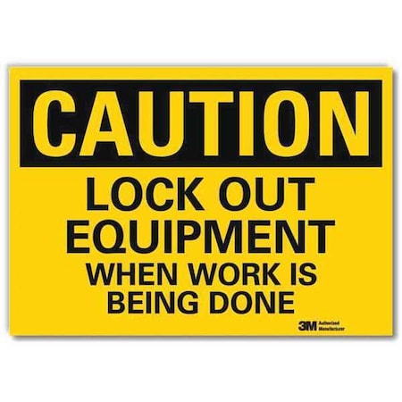 Lyle Safety Sign, 5 in H, 7 in Width, Reflective Sheeting, Horizontal Rectangle, English, U4-1496-RD_7X5 U4-1496-RD_7X5
