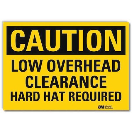 Lyle Safety Sign, 5 in Height, 7 in Width, Reflective Sheeting, Horizontal Rectangle, English U4-1518-RD_7X5