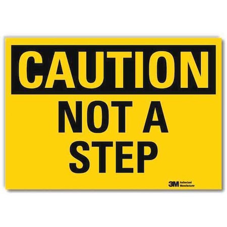 Lyle Safety Sign, 10 in H, 14 in W, Reflective Sheeting, Horizontal Rectangle, English, U4-1562-RD_14X10 U4-1562-RD_14X10