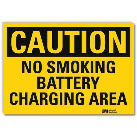 Lyle No Smoking Sign, 5 in H, 7 in W, Reflective Sheeting, Horizontal Rectangle, English, U4-1548-RD_7X5 U4-1548-RD_7X5