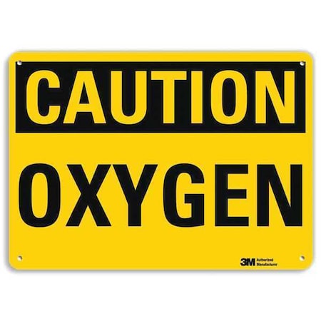 Lyle Caution Sign, 7" H, 10" W, Vertical Rectangle, English, U4-1582-NA_10x7 U4-1582-NA_10x7
