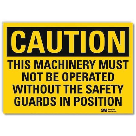 Lyle Safety Sign, 7 in Height, 10 in W, Reflective Sheeting, Vertical Rectangle, English, U4-1718-RD_10X7 U4-1718-RD_10X7