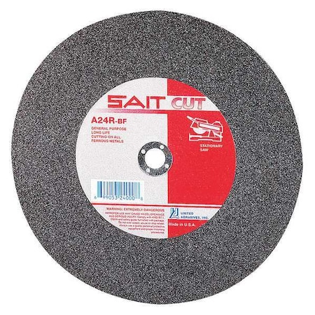 United Abrasives/Sait Abrasive Cut-Off Wheel, Type 1, 16 in