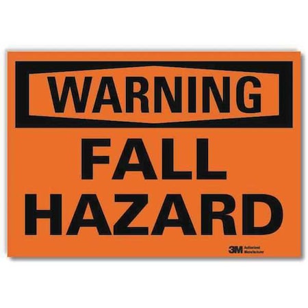 Lyle Warning Sign, 7 in Height, 10 in Width, Reflective Sheeting, Vertical Rectangle, English U6-1086-RD_10X7