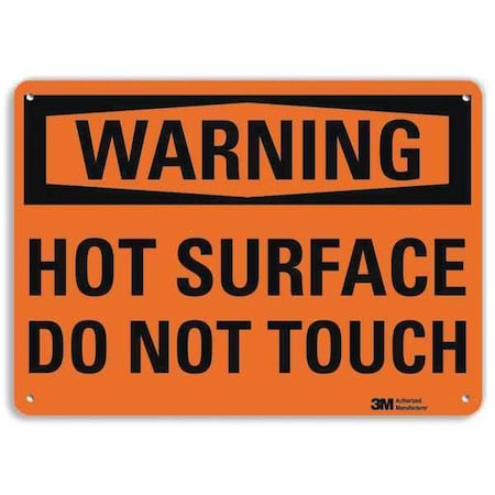 LYLE Security Sign, 10 in H, 14 in W, Plastic, Horizontal Rectangle, English, U6-1125-NP_14X10 U6-1125-NP_14X10