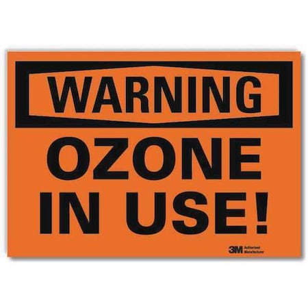 Lyle Security Sign, 7 in H, 10 in W, Vertical Rectangle, English, U6-1192-RD_10X7 U6-1192-RD_10X7