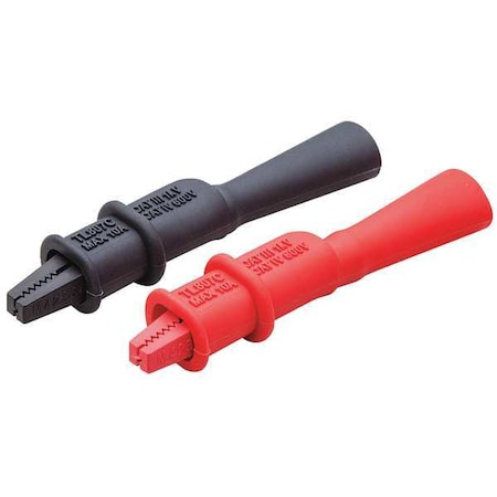 Flir Insulated Alligator Probe, CAT III 1000V, CAT IV 1000V, Slide-On Connection with Finger Guards TA70