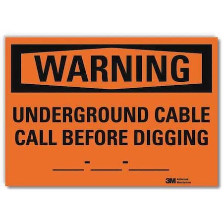 Lyle Security Sign, 10 in Height, 14 in Width, Reflective Sheeting, Horizontal Rectangle, English U6-1259-RD_14X10