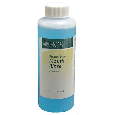 Hcs Mouthwash, 4 oz., Mint, Bottle, PK72 HCS0066