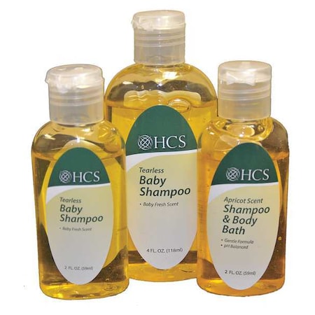 Hcs Tearless Baby Shampoo, 2 oz., Liquid, PK96 HCS0072-2