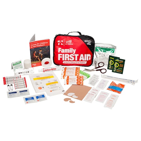 Adventure Medical First Aid Kit and Housing, Nylon 93 Components, 4 People Served 0120-0230
