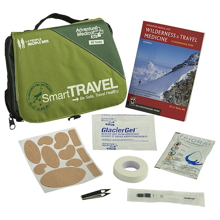 Adventure Medical First Aid Kit and Housing, Fabric 100 Components, 2 People Served 0130-0435