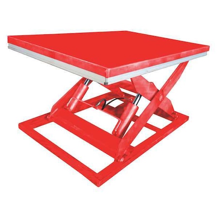 Dayton Scissor Lift Table, 4000 lb. Cap, 48"W, 72"L 35KT40