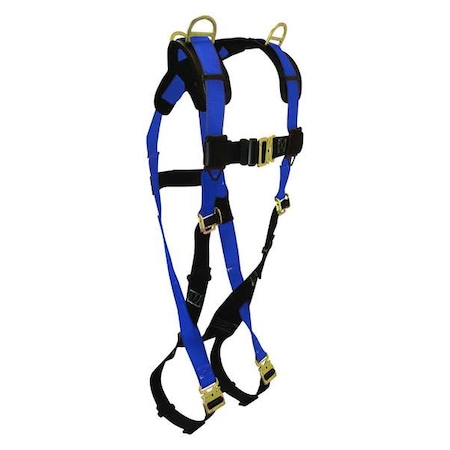 Condor Condor Full Body Harness, Universal (S/M/L), 425 lb., Quick-Connect Chest/ Quick-Connect Leg Straps 35KU77
