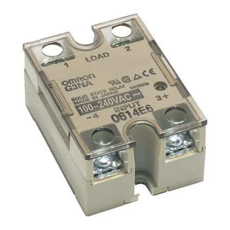 Omron Solid State Relay, 1 Phase, Screw Clamp, Screw, Photocoupler G3NA475BUTU2AC100240