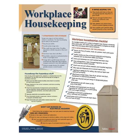 safety housekeeping workplace poster zoro eng safetyposter grainger banner zoom tap