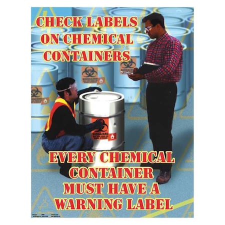 Safetyposter.Com Safety Poster, 22 in H x, 17 in W, Paper SW0088