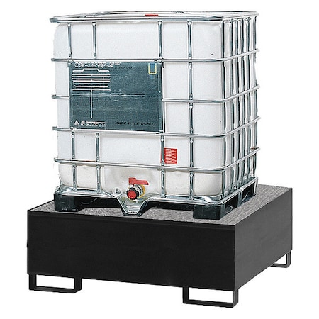 Black Diamond Eco Solutions Spill Pallet, 385 gal Spill Capacity, 5,000 lb Load Capacity, Galvanized Steel 9469-BD